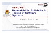SENG SENG 637637 Dependability Reliability Dependability ...