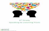 Speaking & Listening Tools