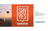Say Yes Summer Tourism Marketing Campaign Results‐to‐Date ...