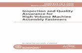 Inspection and Quality Assurance for High-Volume Machine ...