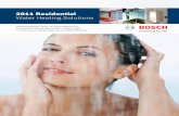 2011 Residential Water Heating Solutions