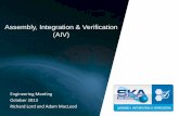 Assembly, Integration & Verification (AIV)