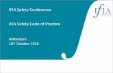 IFIA Safety Conference IFIA Safety Code of Practice