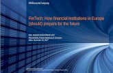 FinTech: How financial institutions in Europe (should ...