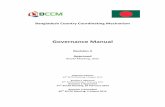 Draft- Governance Manual of the Bangladesh Country ...