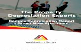 The Property Depreciation Experts - Washington Brown