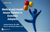 Medical and Health Issues Related to Domestic Adoption