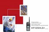 Ht1250.LS and HT1250.LS+ Portable Radio User Guide