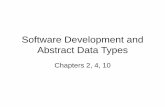 Software Development and Abstract Data Types