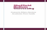Converis Ethics Review Academic User Guide - shu.ac.uk