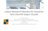Latest Research Results for Gasoline Tank Overfill Vapor ...