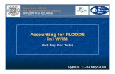 Todini E. - Accounting for floods in IWRM
