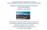 Report by Environmental and Social Panel of Experts Almaty ...
