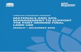 Materials and Soil Management to Support the Post-Mining ...