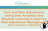 Tech and Risk Adjustment Using Data Analytics and Machine ...