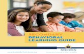 Secondary BehaviorAl Learning Guide