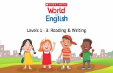 Levels 1 - 3: Reading & Writing