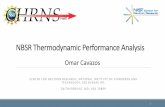 NBSR Thermodynamic Performance Analysis | NIST