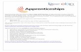 earn a wage whilst learning. An apprenticeship combines ...