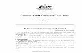 Customs Tariff Amendment Act 1985 - legislation.gov.au