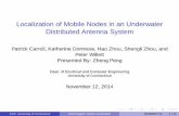 Localization of Mobile Nodes in an Underwater Distributed ...