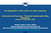 EU Regulation 1257/2013 on ship recycling International ...