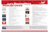 Indie Bestsellers HardcoverWeek of 10.27