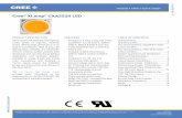 Cree XLamp CXA2520 LED Data Sheet