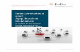 Interpretation and Application Guidance