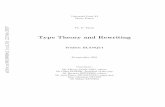Type Theory and Rewriting - arXiv