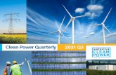Clean Power Quarterly 2021 Q3