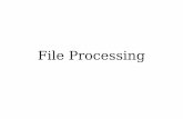 File Processing - Stanford University