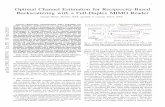 Optimal Channel Estimation for Reciprocity-Based ...