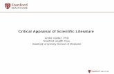 Critical Appraisal of Scientific Literature