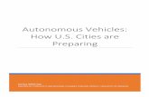 Autonomous Vehicles: How U.S. Cities are Preparing