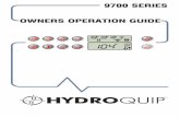 9700 SERIES OWNERS OPERATION GUIDE