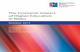 The economic impact of Higher Education in Wales