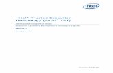 Intel Trusted Execution Technology (Intel TXT)