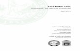 EAST PORTLAND: History of City services examined