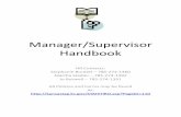 Manager/Supervisor Handbook