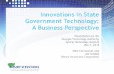 Innovations in State Government Technology: A Business ...