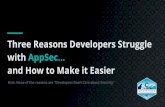Three Reasons Developers Struggle with AppSec…