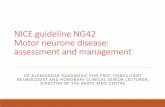 NICE guideline NG42 Motor neurone disease: assessment and ...
