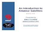 An Introduction to Amateur Satellites