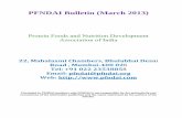 PFNDAI Bulletin (March 2013)