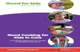 Good Cooking for Kids in Care