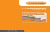 Clear Corrugated Sheet Ranges Installation Guide