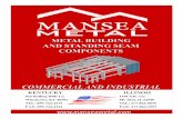 METAL BUILDING AND STANDING SEAM COMPONENTS