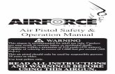 Air Pistol Safety & Operation Manual