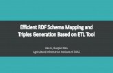 Efficient RDF Schema Mapping and Triples Generation Based ...